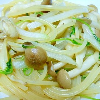 シメジの和風パスタ